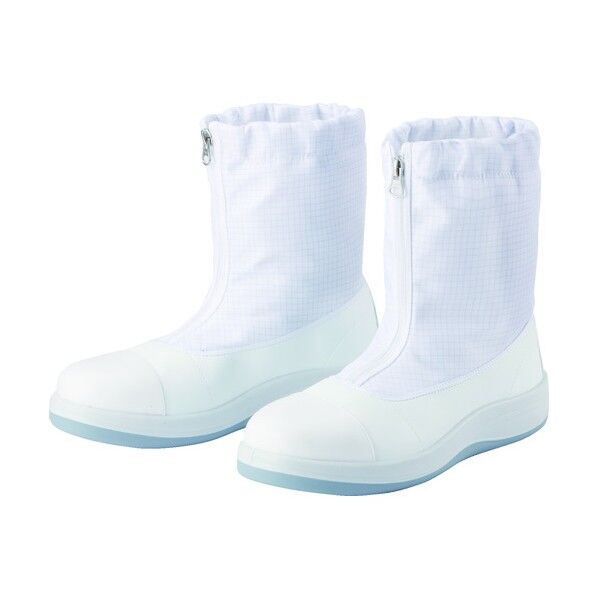 先芯入りクリーン静電靴(トウガード付) ハーフフード