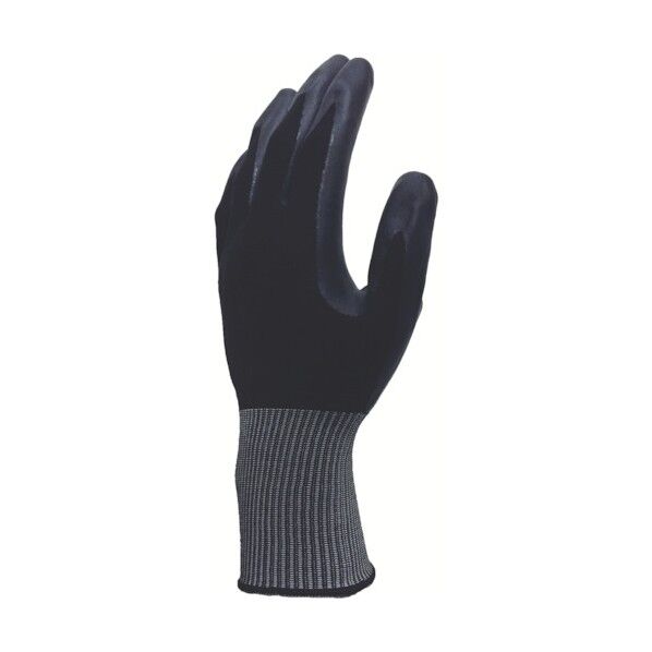 水に濡れても滑りにくいニトリル背抜き手袋