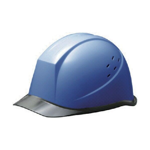 バイザー型通気孔付ヘルメット