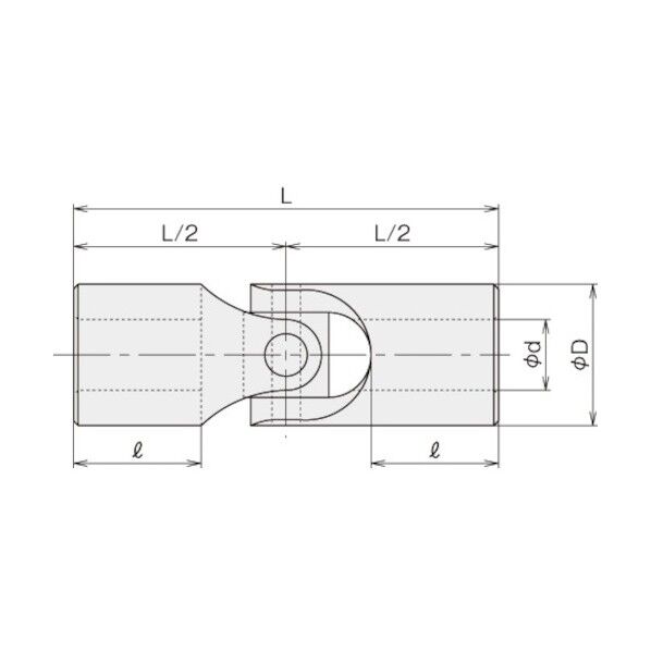 ユニバーサルジョイント MS-5.5 1点