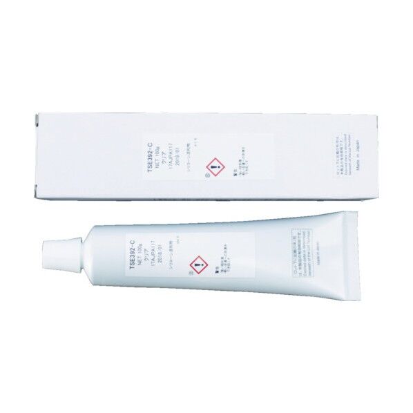 電気電子部品用シーリング材ホワイト 187 x 46 x 33 mm TSE392-100W 1