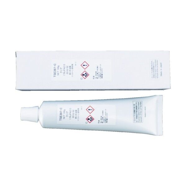 電気電子部品用シーリング材ホワイト 188 x 47 x 32 mm TSE397-100W 1