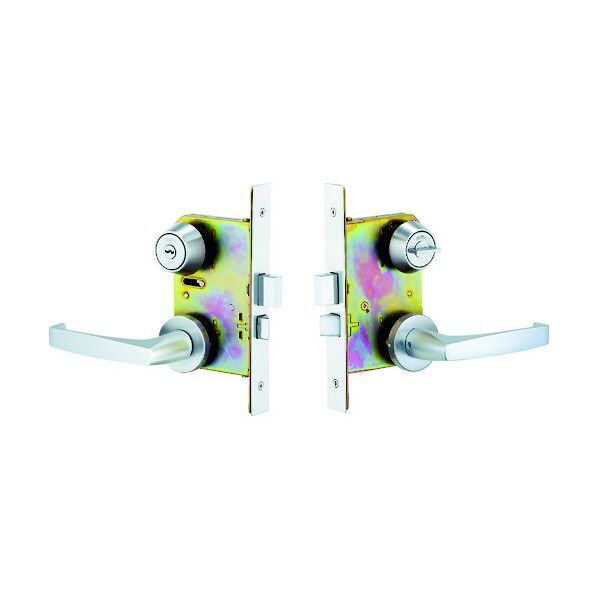 木製ドア用レバーハンドル錠