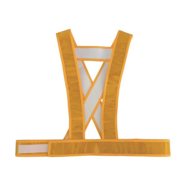 役立〓ツ タスキ型 安全ショート丈 ゴールド 1個