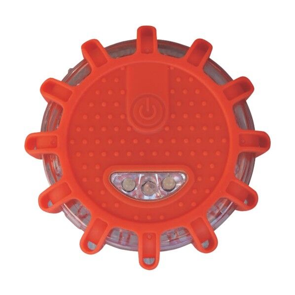 ミズケイ LED警告灯電池式<赤> 8201400 1個...