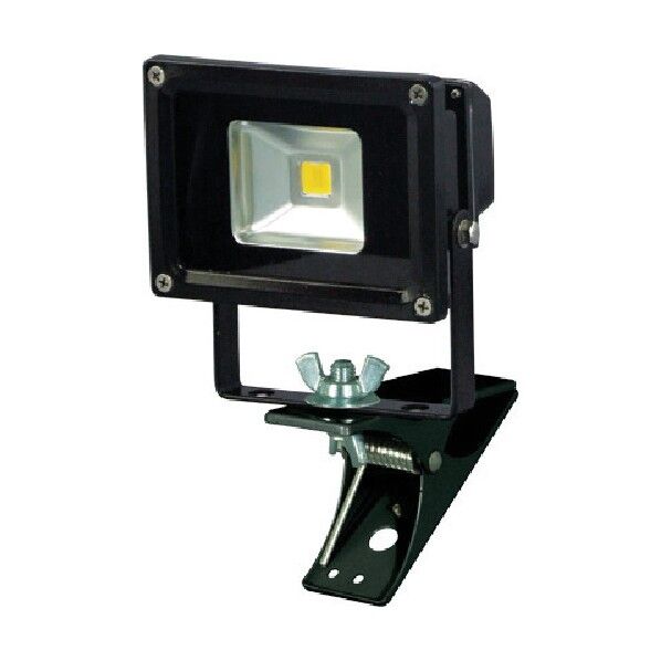 LEDカラーエコナイター1010W(屋外用LEDカラーライト)発色色/赤クリップ LEN-10C-BK-R 1