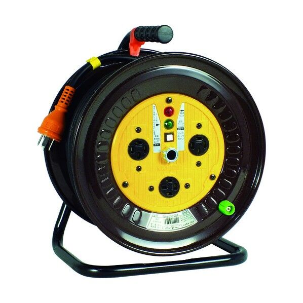 電工ドラム一般型 三相200V 4芯 アース付 30m ND-E330F-20A 1個