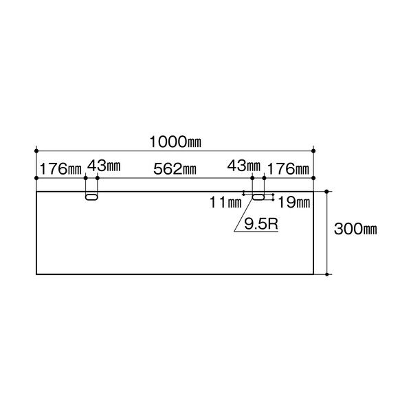 A型バリケード用標識