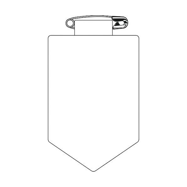 無地ワッペン(胸章)