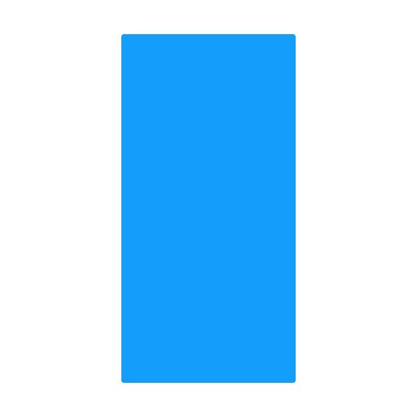 エンビ無地板 エンビ‐13 青 600×300×1mm 057135 1個