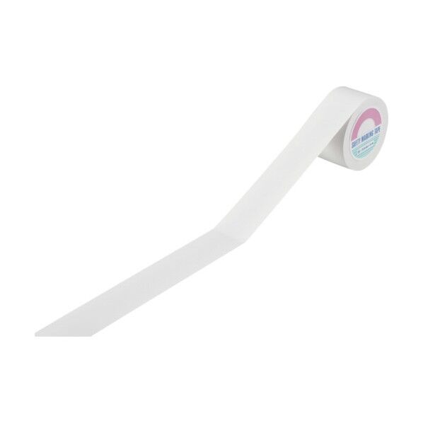 フロアラインテープ FM‐50W 屋内用 白 50mm×33m 258011 1個