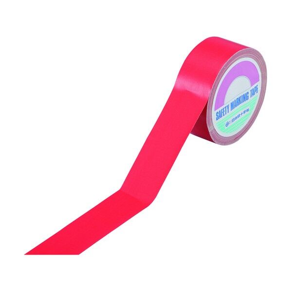 布テープ(包装･梱包用)AH‐1002 赤 50mm×25m 190002 1個