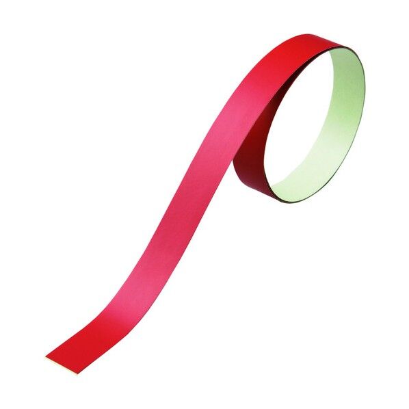 ヘルメット用ラインテープ HLM‐B(大)無反射タイプ 赤 15mm×700mm 235108 10本