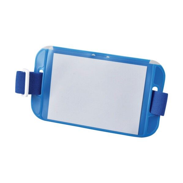 差し込み式腕章 NF‐719‐BL 中紙付 青 86×150mm 301111 1個