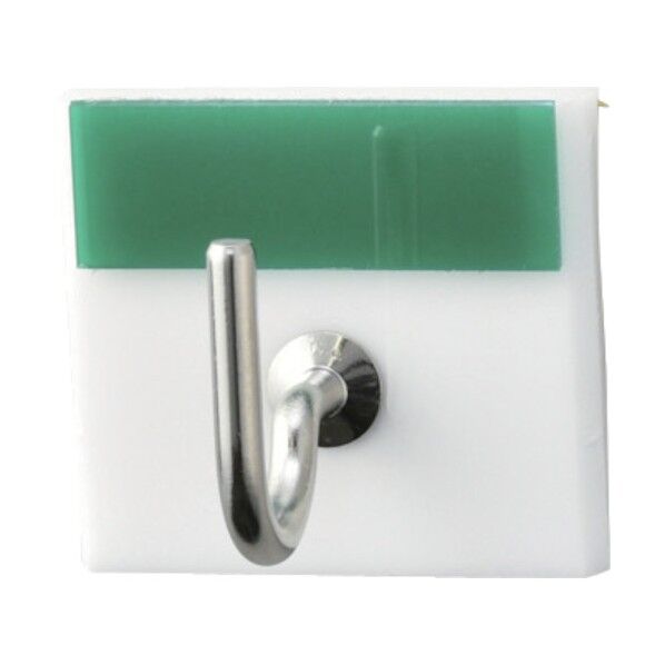 キーハンガー 裏面テープ付 キーハンガー1R(10) 緑 30×33mm 302010 1個