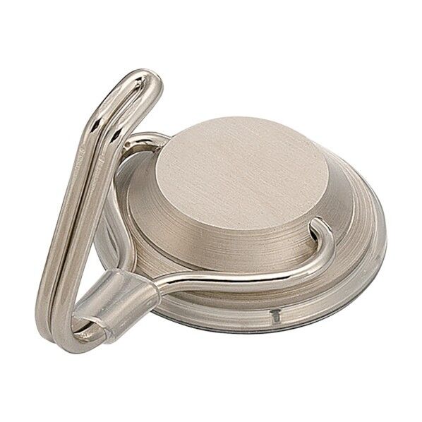 強磁力マグネットフック MF‐877S 耐荷重10kg シルバー 44mmΦ 313007 1個