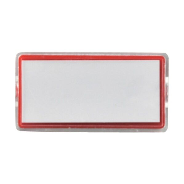 マグネット付きカードケース MGK‐50R 台紙付 赤 25×50×8mm 314022 1個