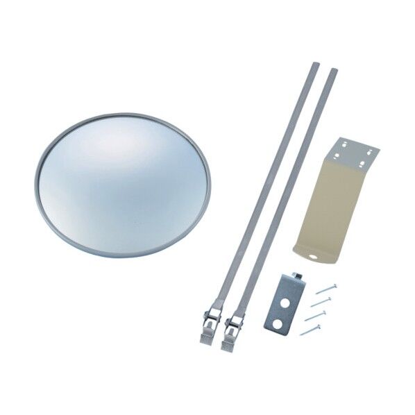 小型カーブミラー 壁丸20S 取付金具付 210mmΦ 276021 1個
