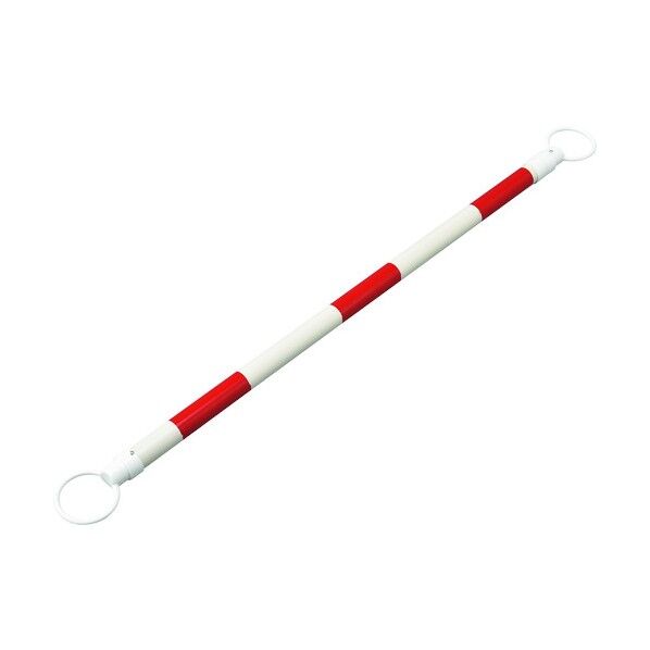 トラ柄コーンバー(伸縮タイプ)スライドバーWR 40.5(35)mmΦ×1.3~2m 122337 1個