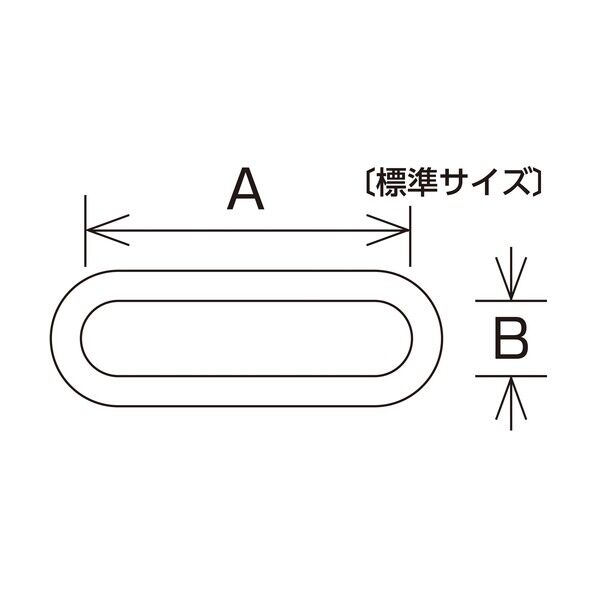 緑十字 プラスチックチェーン イエロー/ホワイト 長さ:30m 線径:7mmΦ ポリエチレン