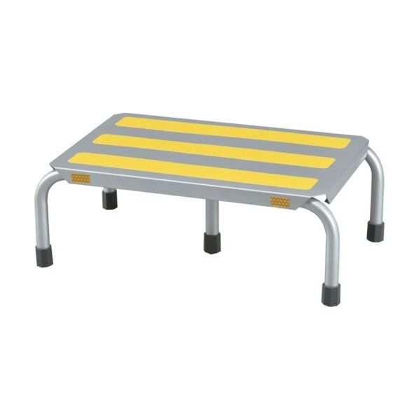 踏み台 シルバー ステップ-3 H180×W520×D320mm 5本脚タイプ アルミ