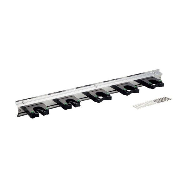 モップハンガー 5本掛け TMH-TI 壁掛けタイプ 700×83mm 339210 1点