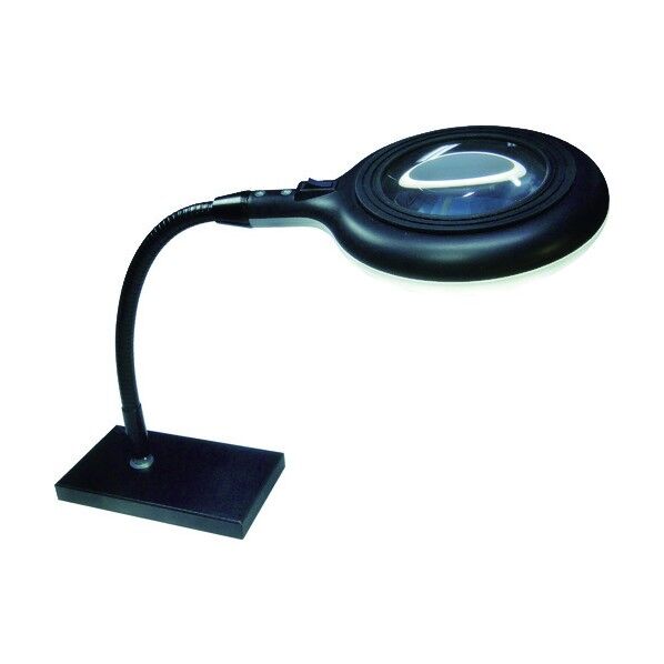 LEDスタンド拡大鏡付LEDドーナッツスタンド