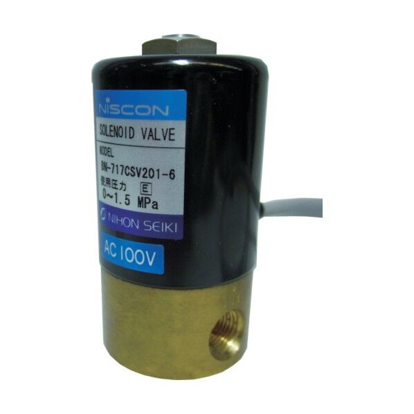 直動式2ポートバルブ(シングルソレノイドタイプ)