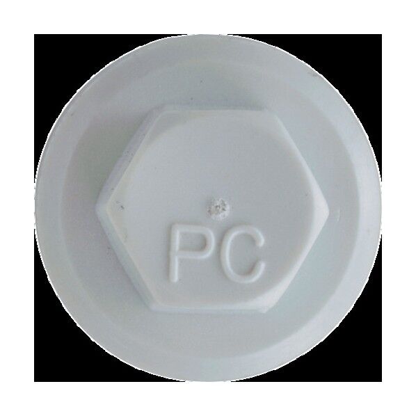 プラカラー WH-15 り) ホワイト,ダクロ 6×45 PC6X45WH-15 200本