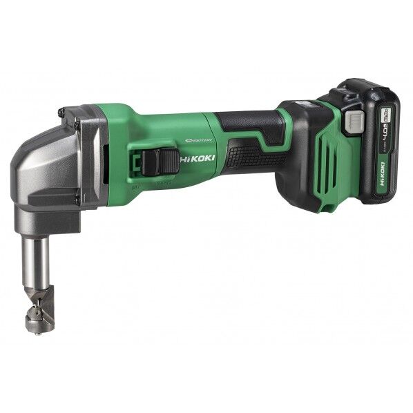 HiKOKI(ハイコーキ) 10.8V 充電式 ニブラ フルセット 軟鋼厚さ1.6mm CN12DA(LS) 1台