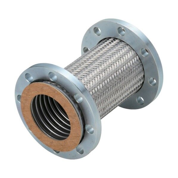 南国フレキ工業 防振ジョイントフランジSS40032A×400L NK632-32-400 1...