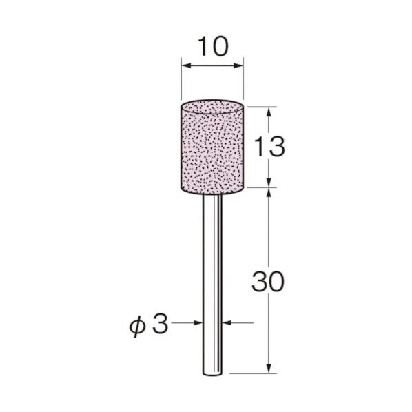 軸付砥石 G3236 5本
