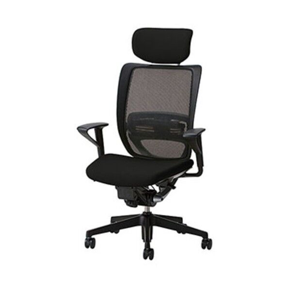 事務用チェア YE512FHB-BK 1点