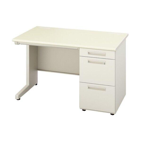 片袖デスク XEDH127J-WH 1点