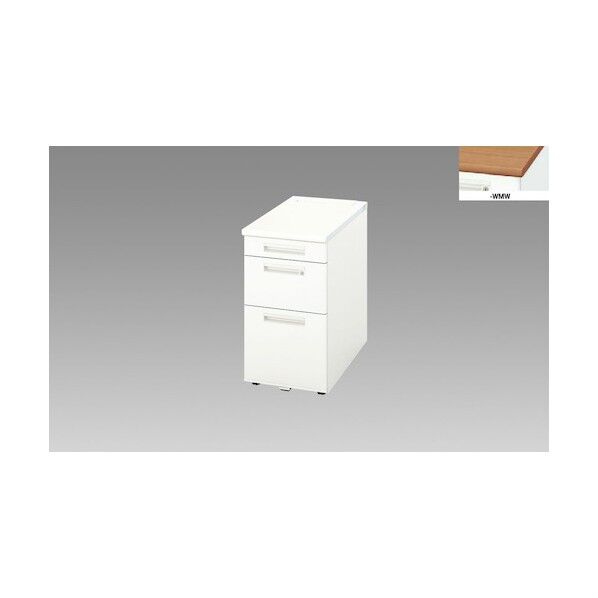 脇デスク ロングレール仕様 XEHH047K-WMW 1点