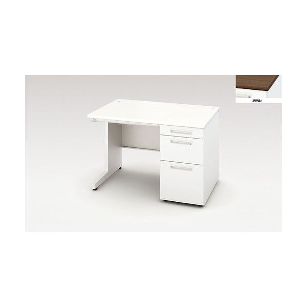 片袖デスク XEHH117B-WWN 1点