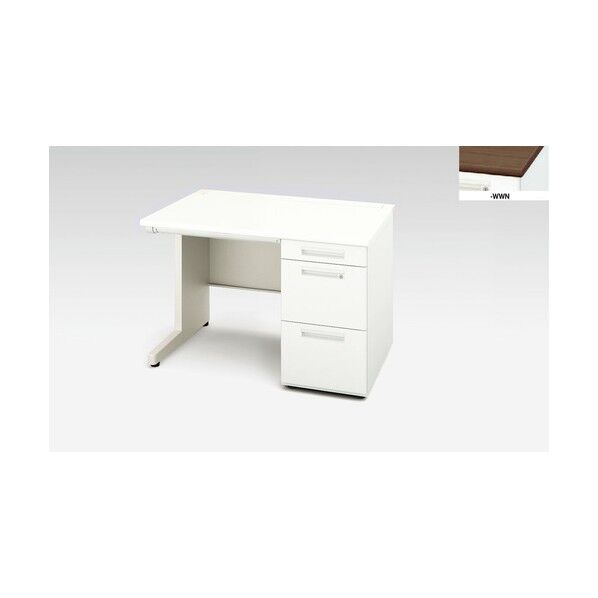 片袖デスク XEHH117G-WWN 1点