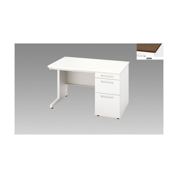 片袖デスク XEHH127B-WWN 1点