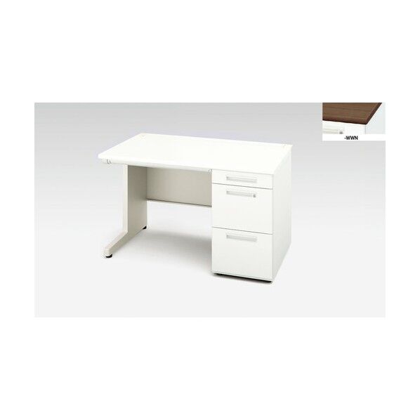 片袖デスク XEHH127G-WWN 1点