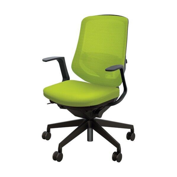 事務用チェア ワインレッド 固定肘付 SLEB513FB-WR 1点