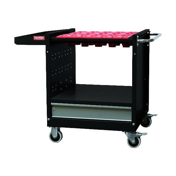 ツーリングワゴン 引出シ1段 ブラック NTW-4B1D-BT30-BK 1台