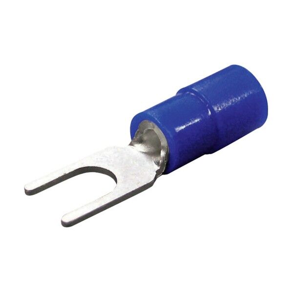 環境配慮形絶縁被覆付圧着端子 Y形(100P) TMEX 2Y-4N-YEL 1点