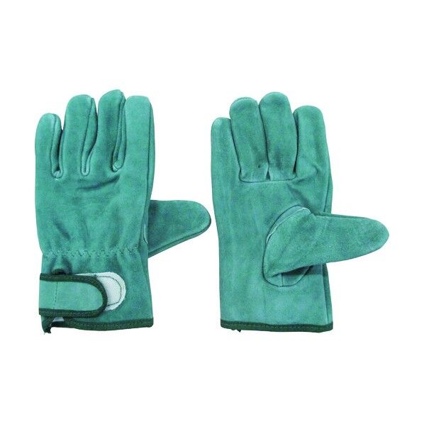 内線オイル床革手袋マジック止