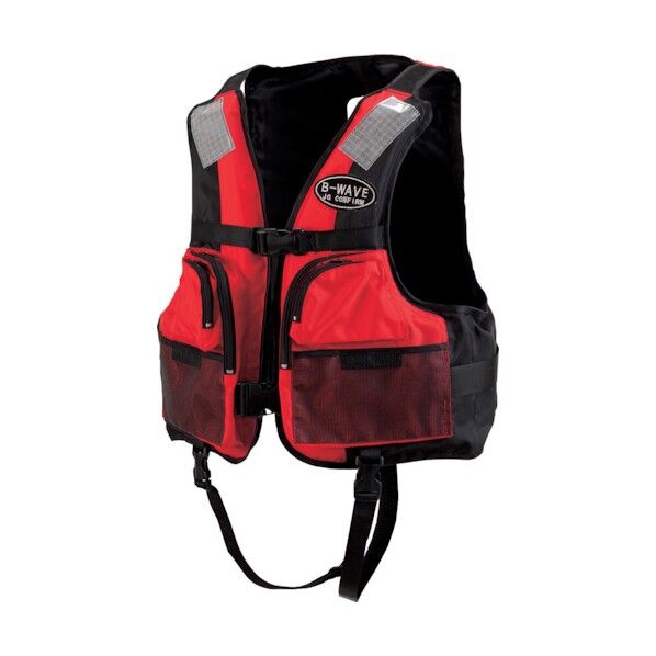 小型船舶用ライフジャケット レッド TYPE D BW-2003-D-RD 1点