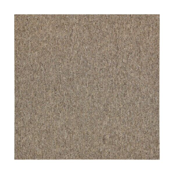 大島屋 タイルカーペット 50x50cm ベージュ KT-102 1点