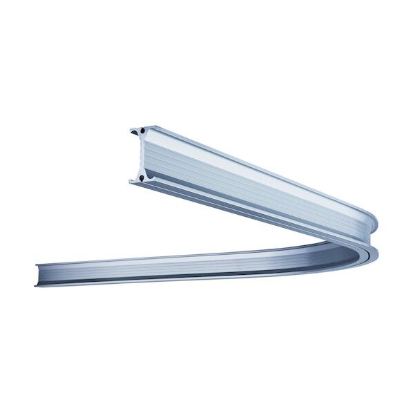 カーテンレール キャリーカーブレール800X800X500Rアルミ 28L02AS 1点