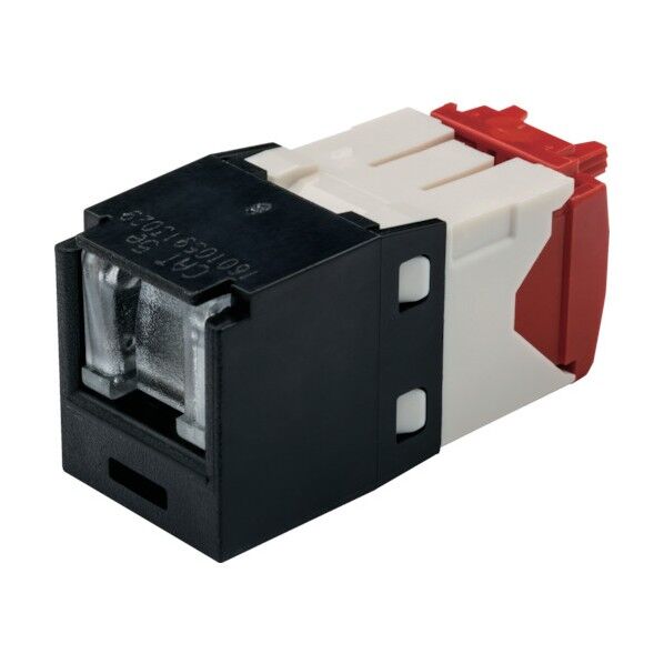 スプリングシャッター付モジュラージャック(カテゴリ5e)