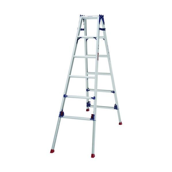 【車上渡し】四脚アジャスト式はしご兼用脚立かるノビ SCL-150LA 1点