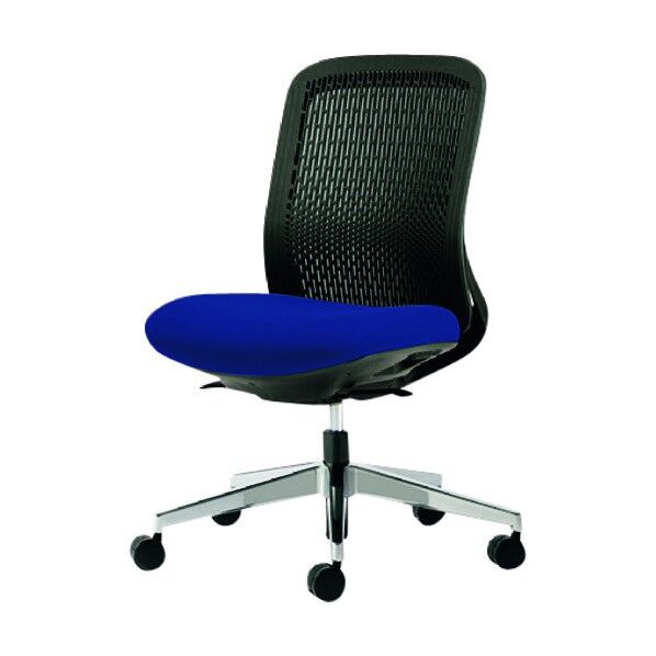 41628)事務イス Try KC-TR62SEL BL 1点