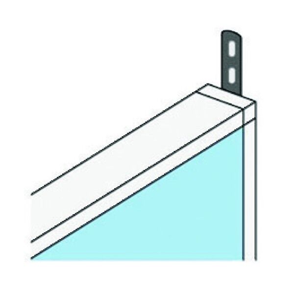 ※法人専用品※プラス 682400)KIパネル 壁固定金具 KI-KK W4 1点